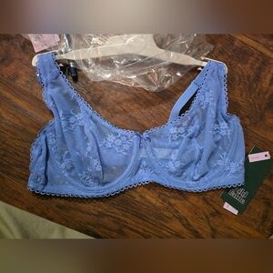 wild fable Lace Unlined Bra in Periwinkle